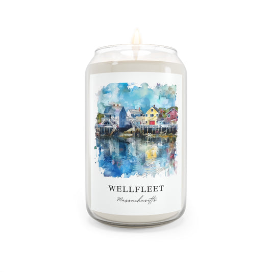 Wellfleet, Massachusetts scented soy candle
