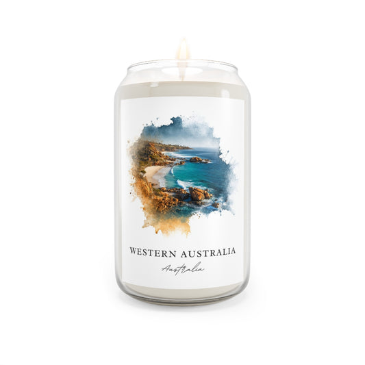 Western Australia, Australia scented soy candle