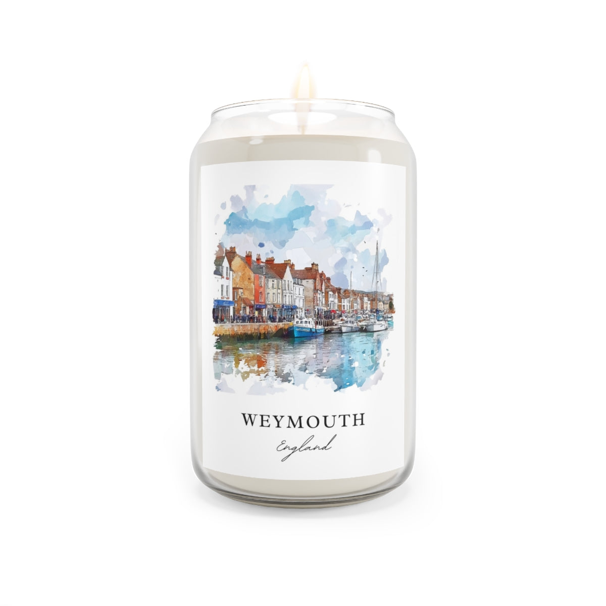 Weymouth, England scented soy candle