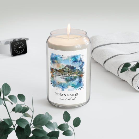 Whangarei, New Zealand scented soy candle