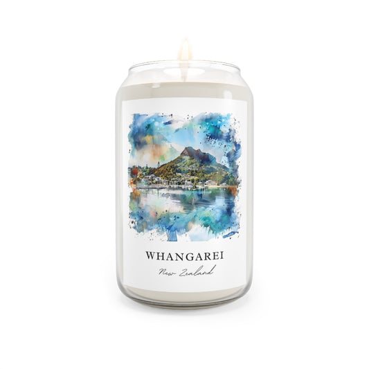 Whangarei, New Zealand scented soy candle
