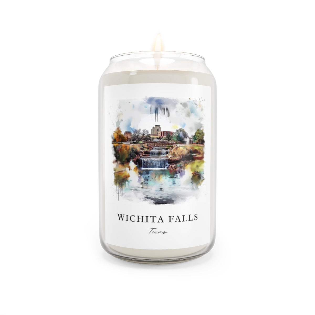 Wichita Falls, Texas scented soy candle