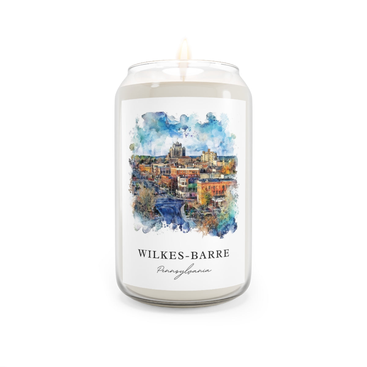 Wilkes-Barre, Pennsylvania scented soy candle