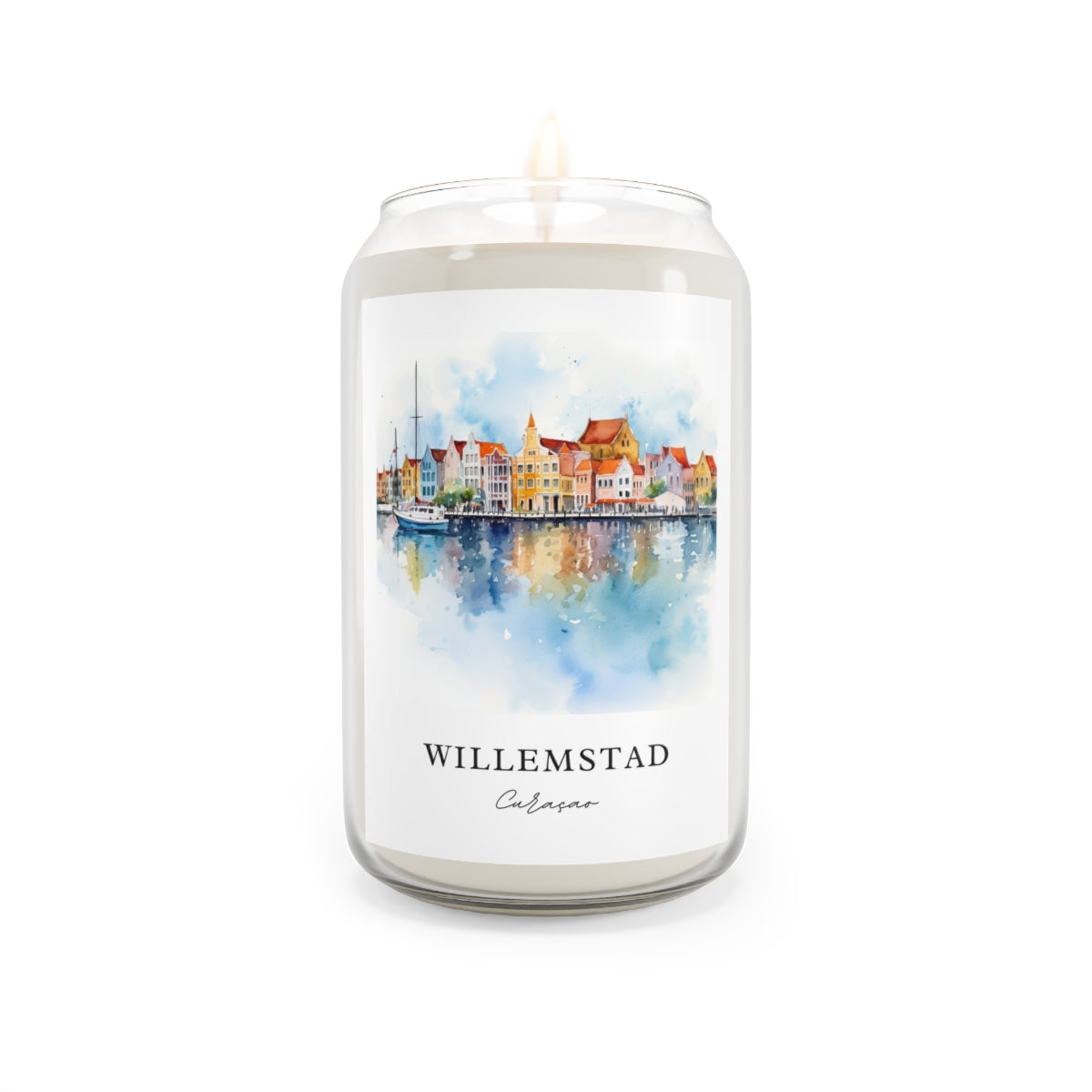 Willemstad, Curaçao scented soy candle
