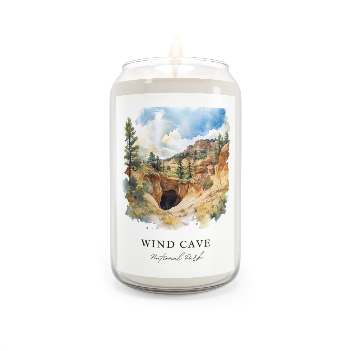 Wind Cave, National Park scented soy candle