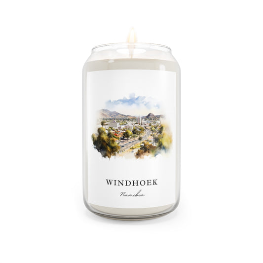 Windhoek, Namibia scented soy candle