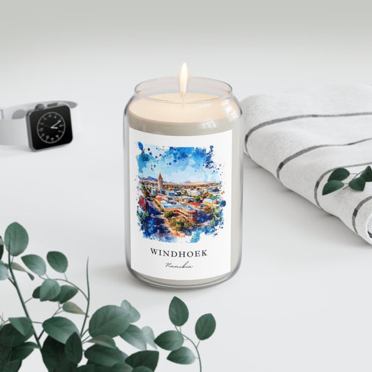 Windhoek, Namibia scented soy candle