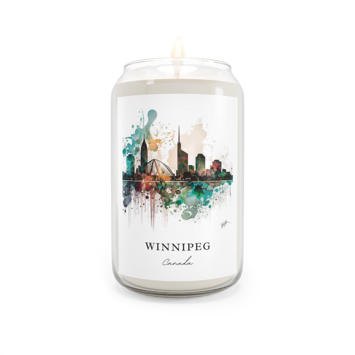 Winnipeg, Canada scented soy candle