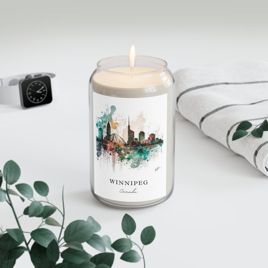Winnipeg, Canada scented soy candle