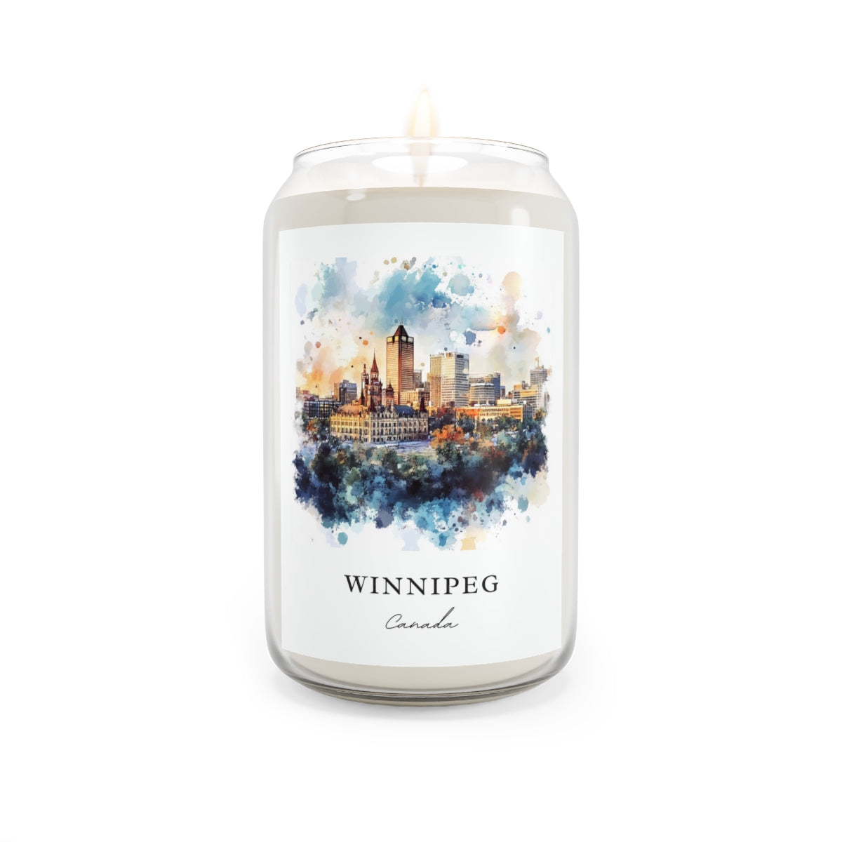 Winnipeg, Canada scented soy candle