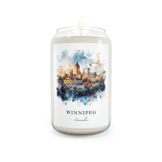 Winnipeg, Canada scented soy candle