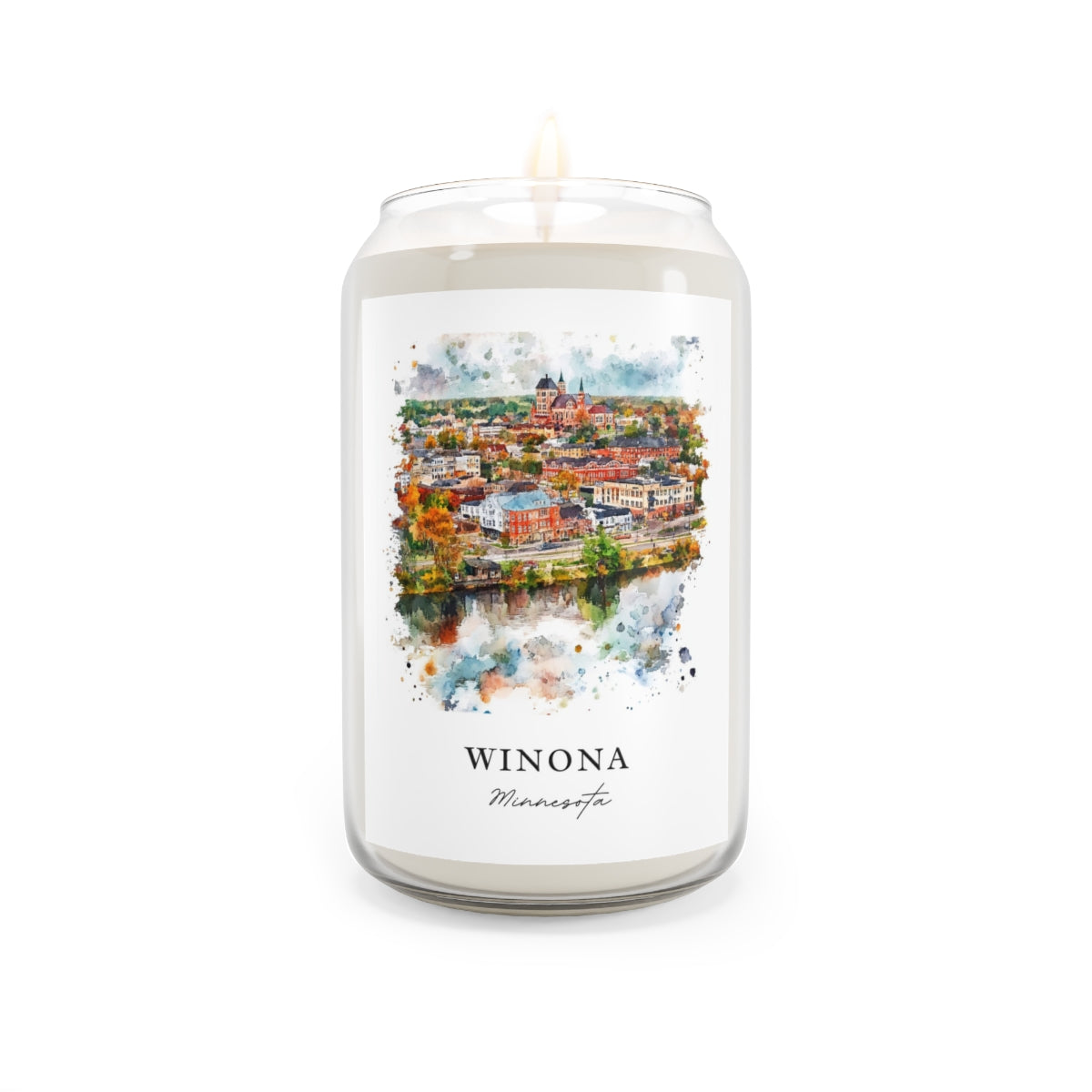 Winona, Minnesota scented soy candle