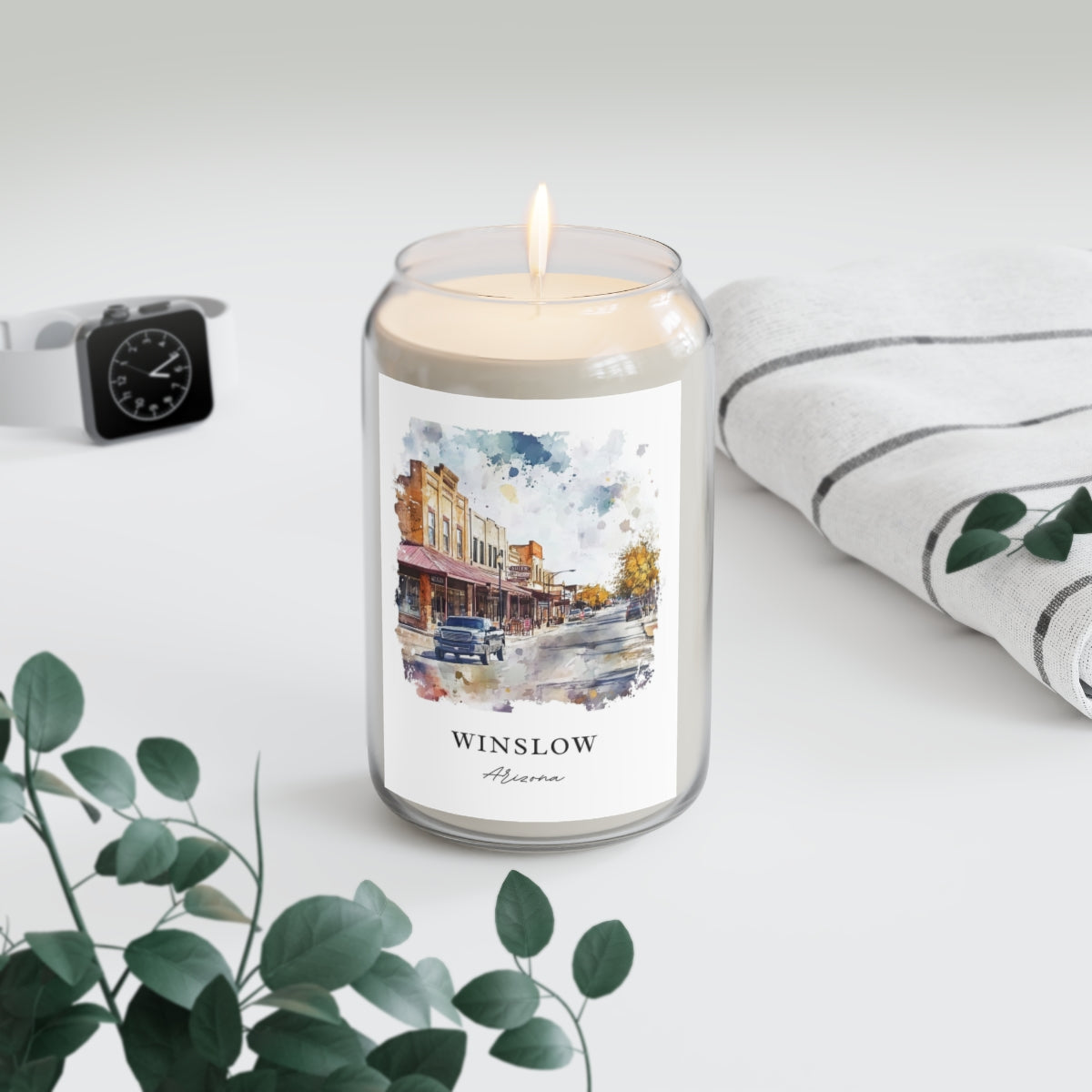 Winslow, Arizona scented soy candle