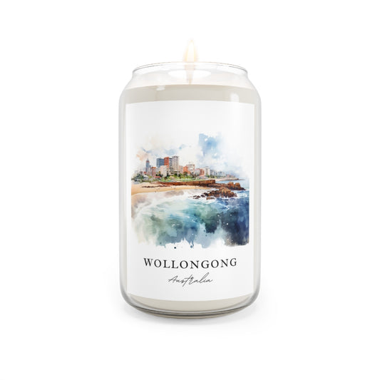 Wollongong, Australia scented soy candle