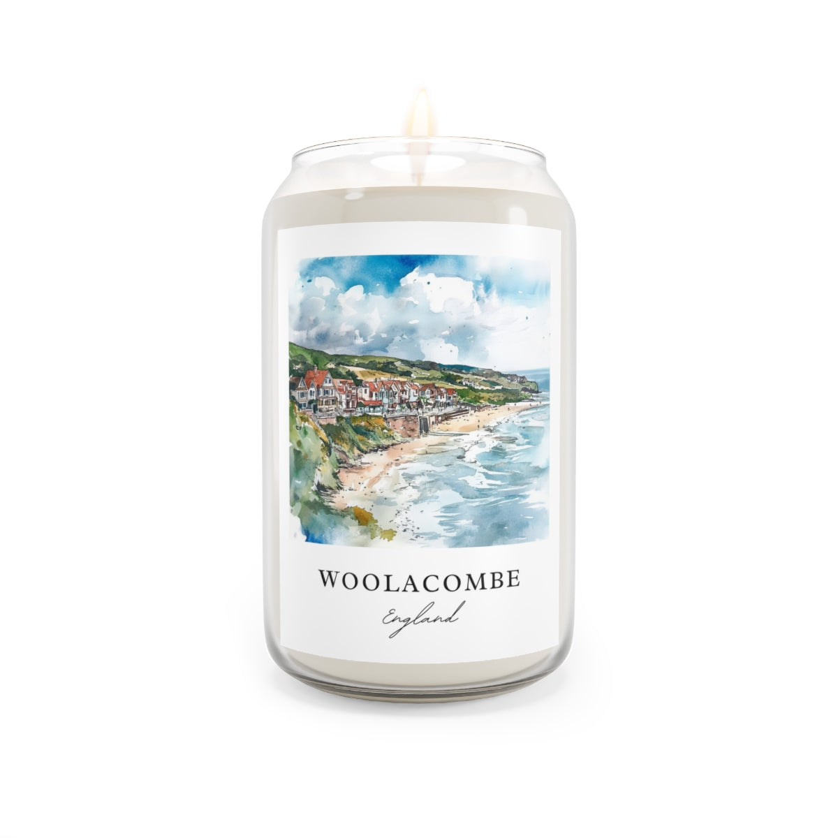Woolacombe, England scented soy candle