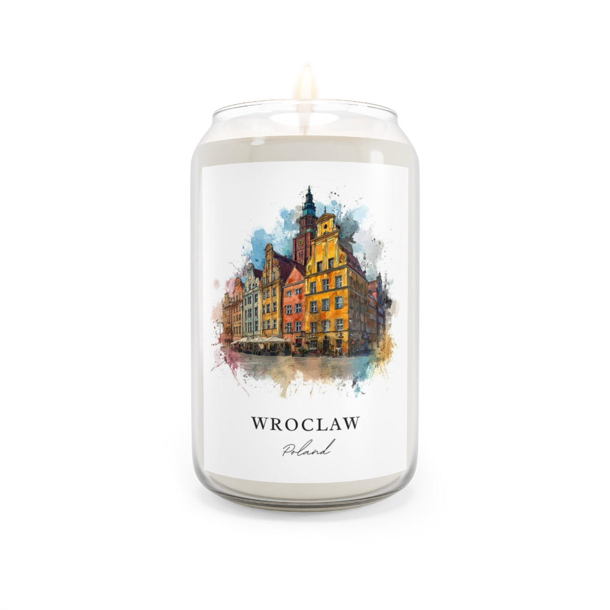 Wroclaw, Poland scented soy candle