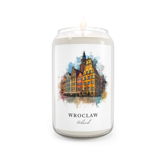 Wroclaw, Poland scented soy candle