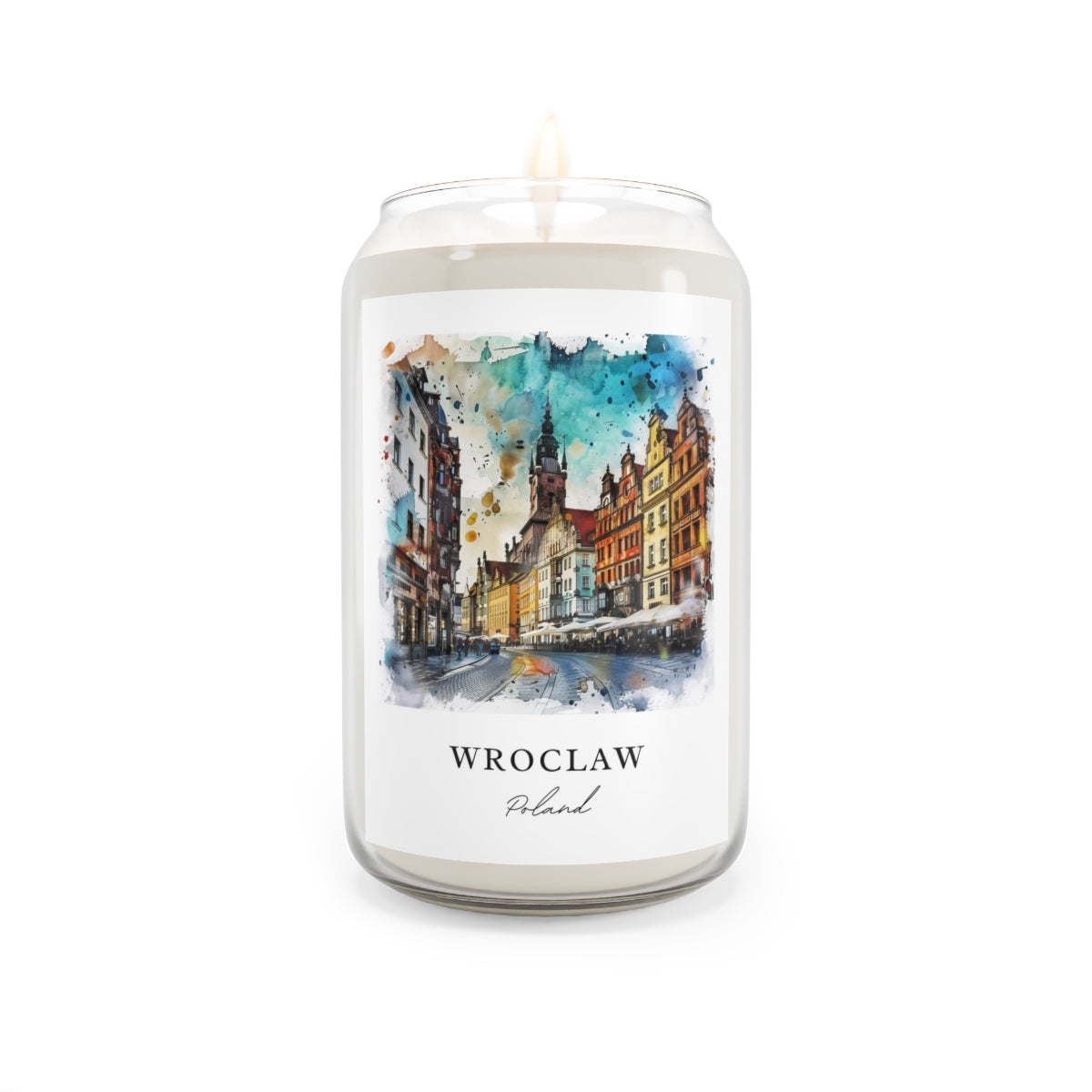 Wroclaw, Poland scented soy candle