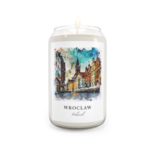 Wroclaw, Poland scented soy candle