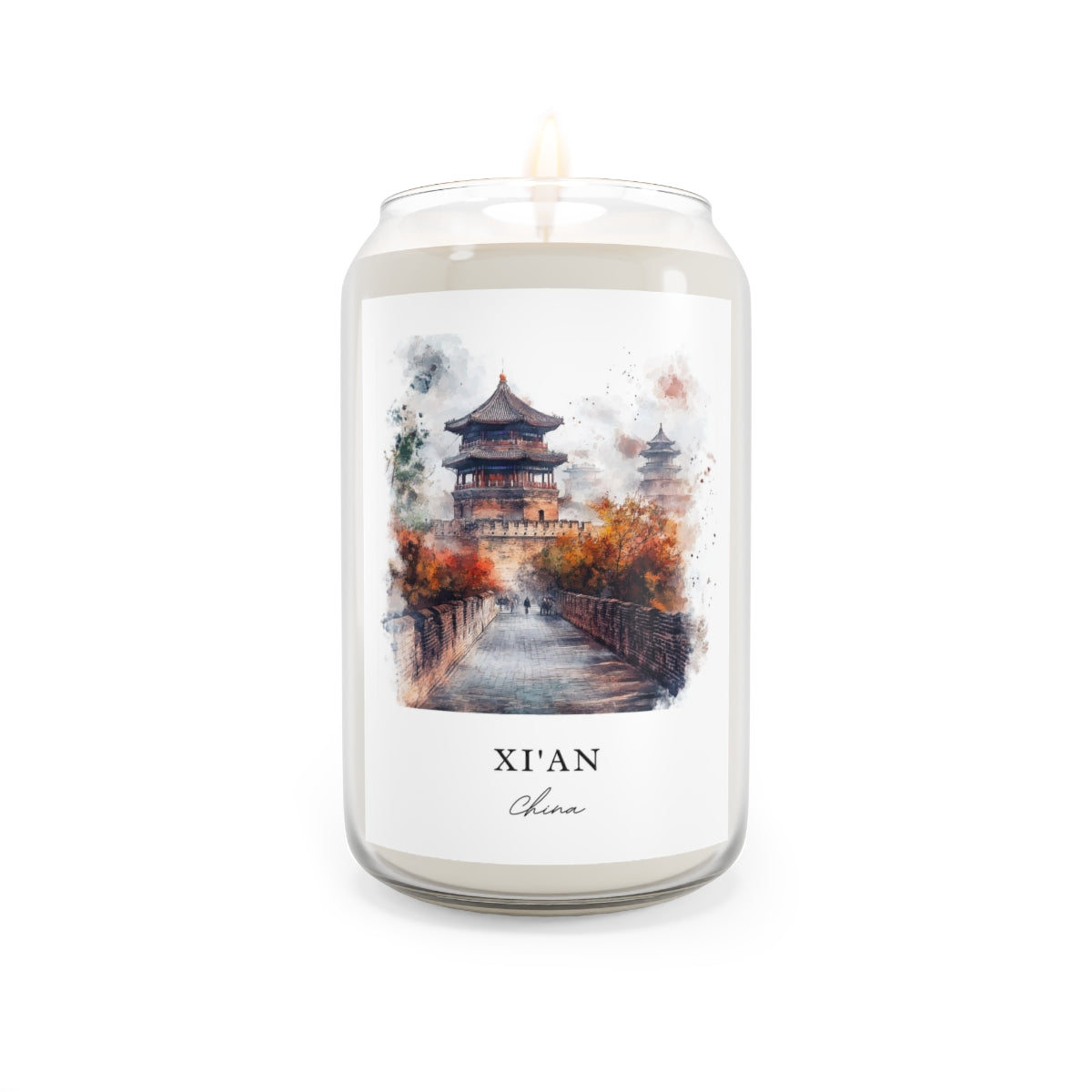 Xi'an, China scented soy candle