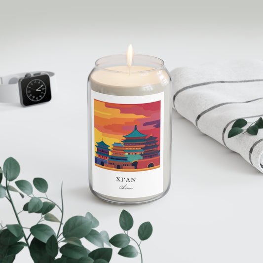 Xi'an, China scented soy candle