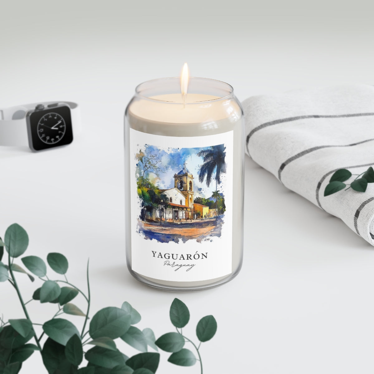 Yaguarón, Paraguay scented soy candle