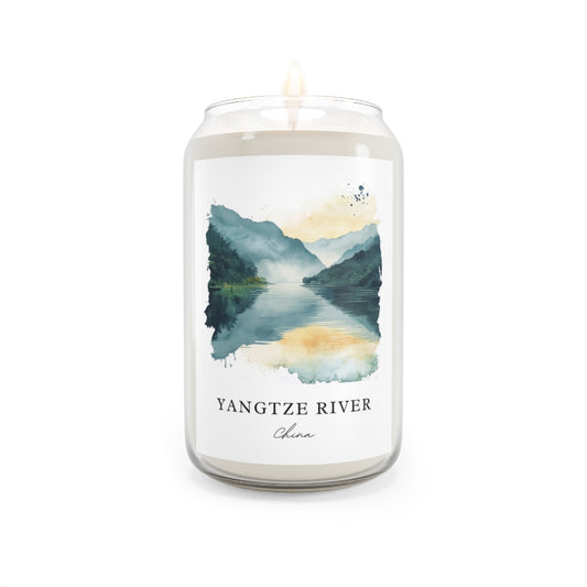 Yangtze River, China scented soy candle