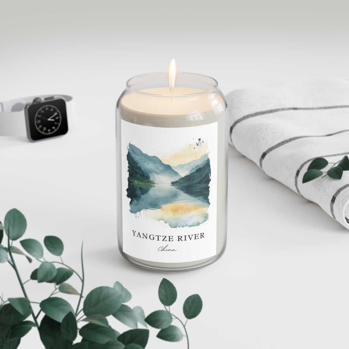 Yangtze River, China scented soy candle