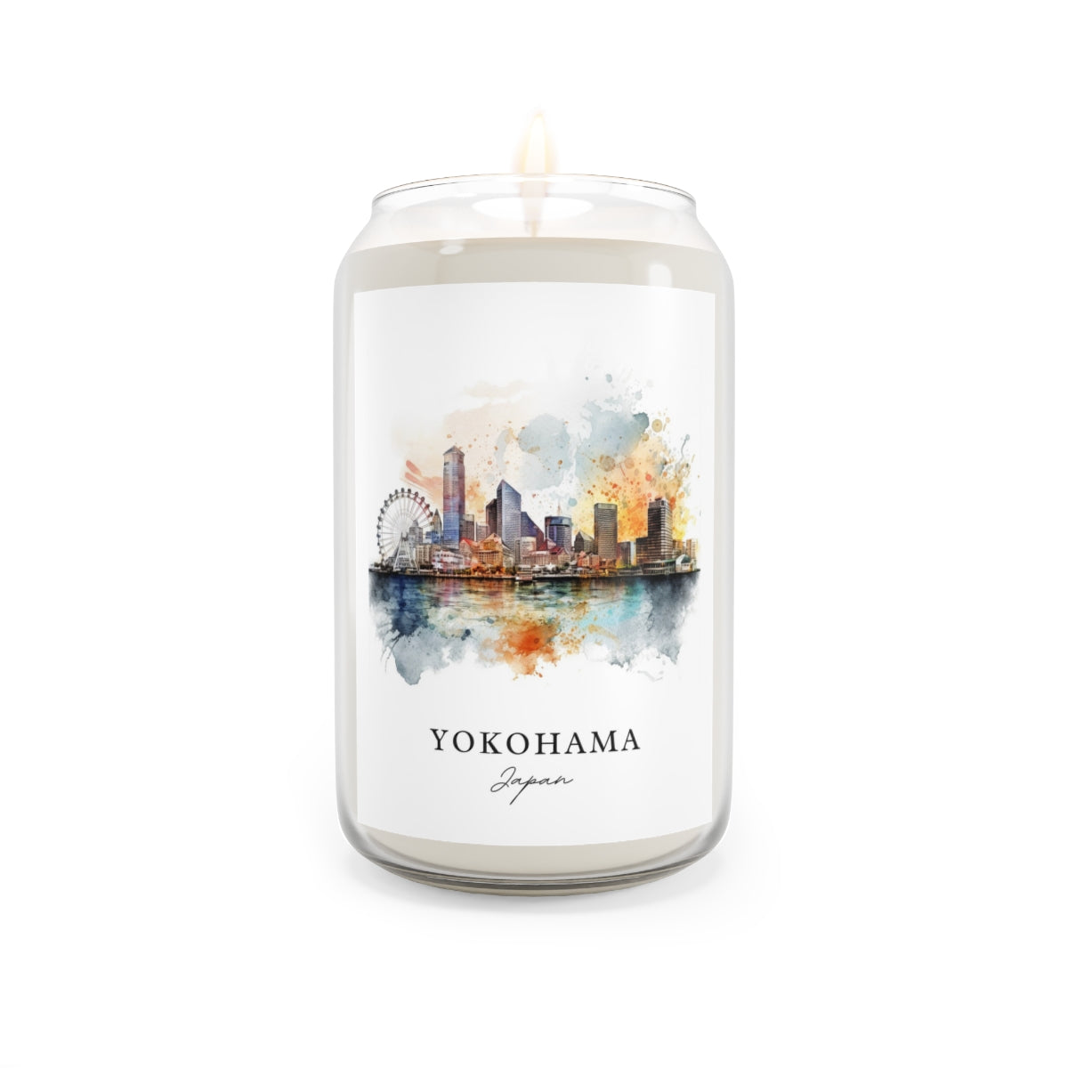 Yokohama, Japan scented soy candle