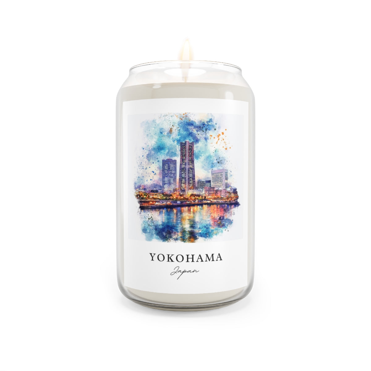 Yokohama, Japan scented soy candle