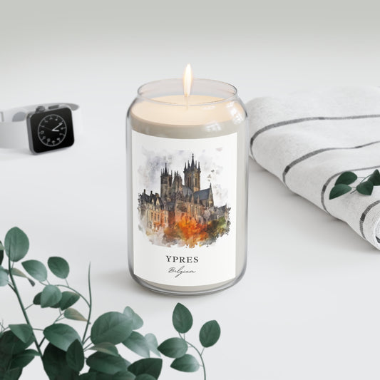 Ypres, Belgium scented soy candle