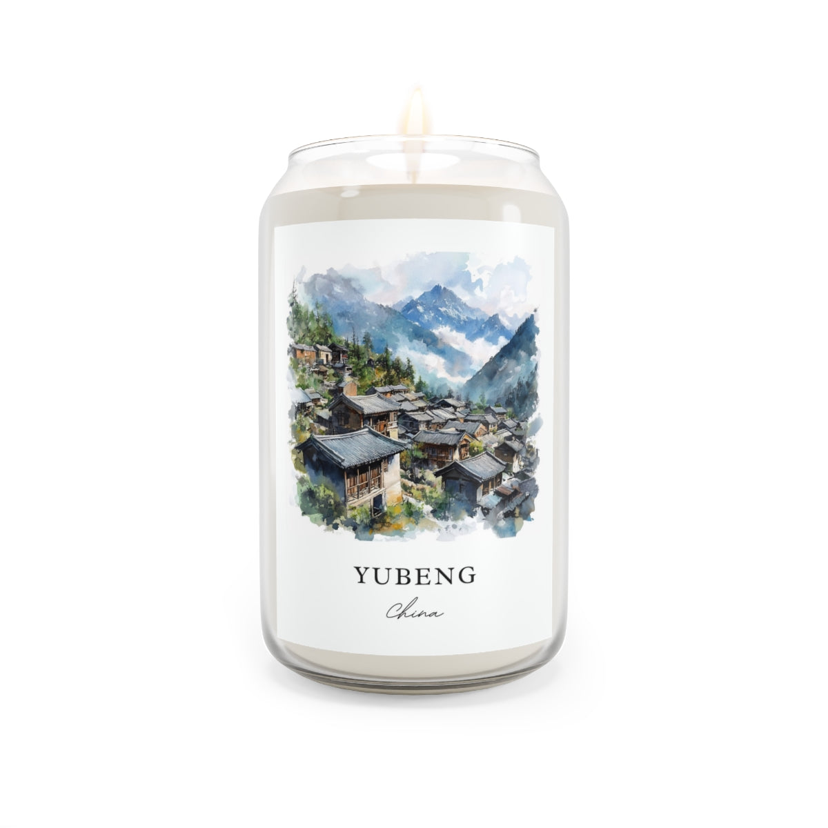 Yubeng, China scented soy candle