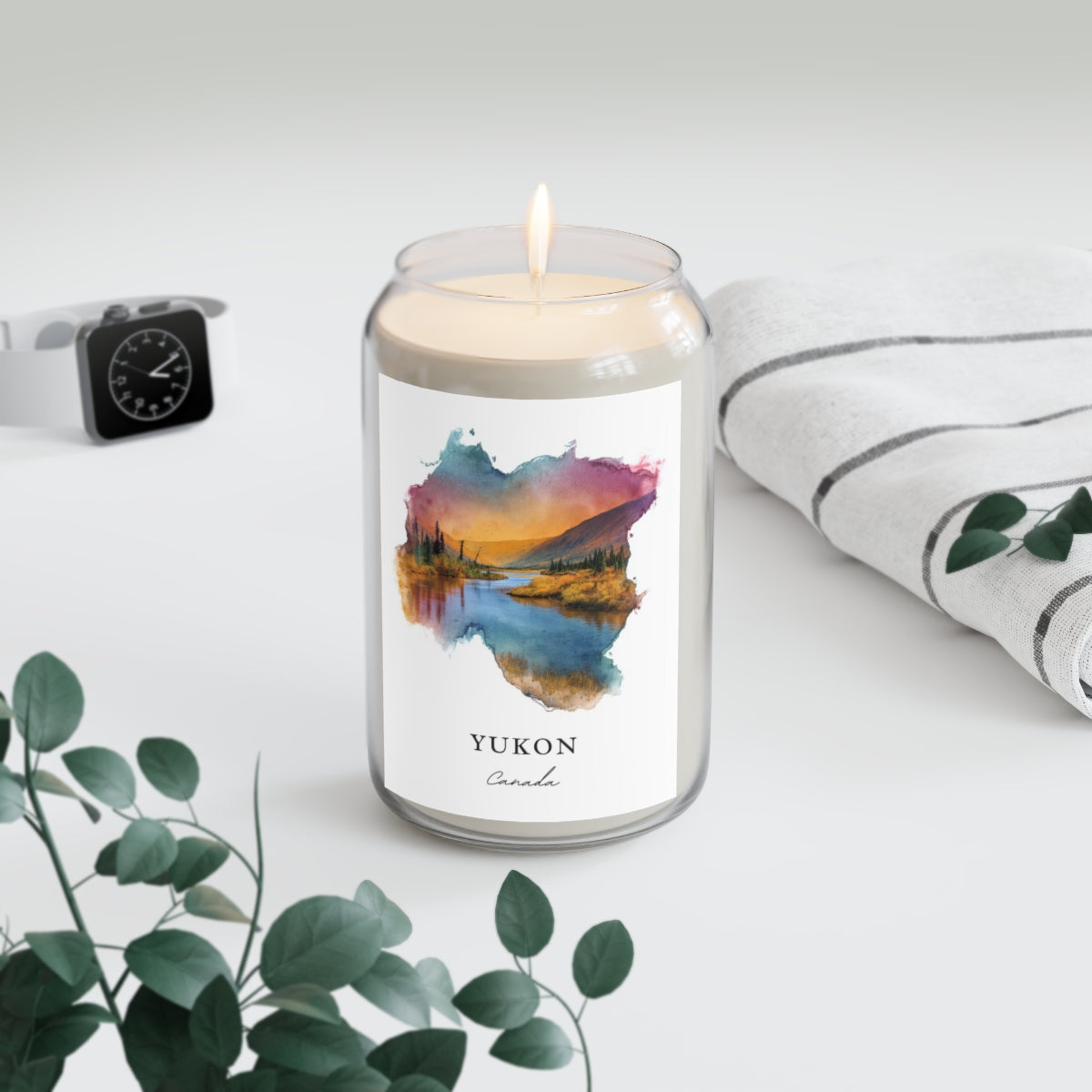 Yukon, Canada scented soy candle