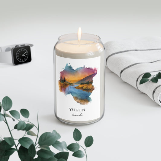 Yukon, Canada scented soy candle