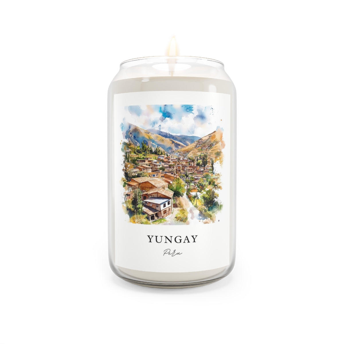 Yungay, Peru scented soy candle