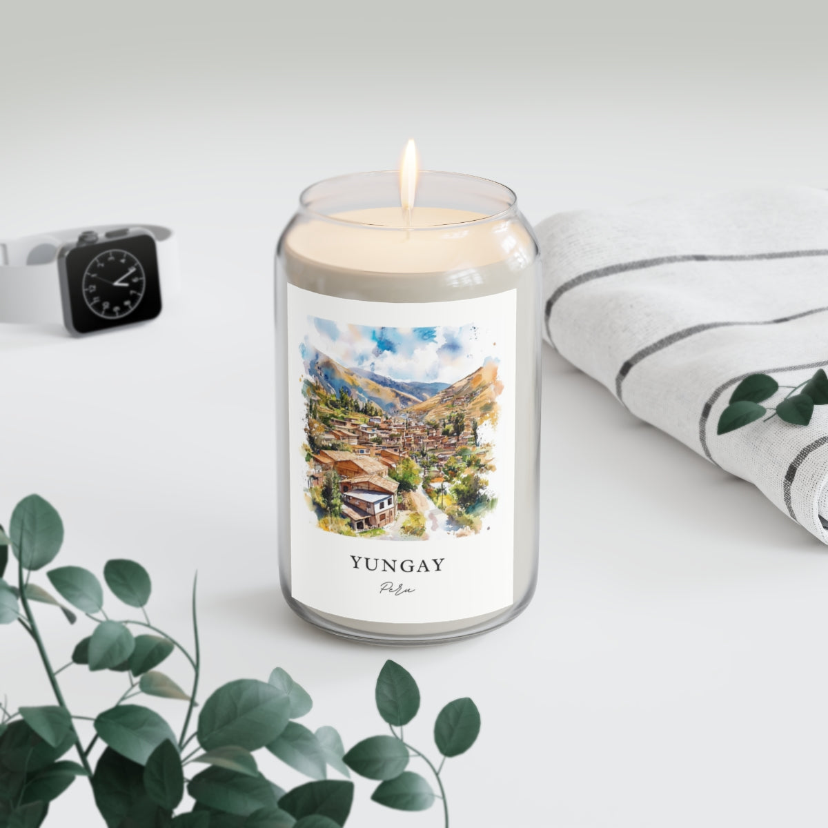 Yungay, Peru scented soy candle