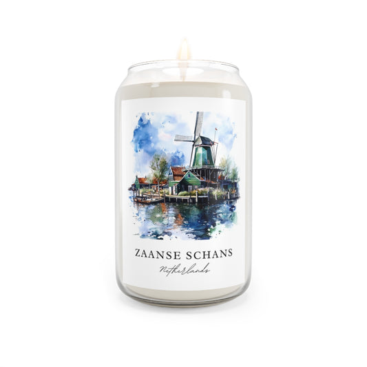 Zaanse Schans, Netherlands scented soy candle