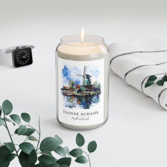 Zaanse Schans, Netherlands scented soy candle