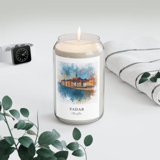 Zadar, Croatia scented soy candle