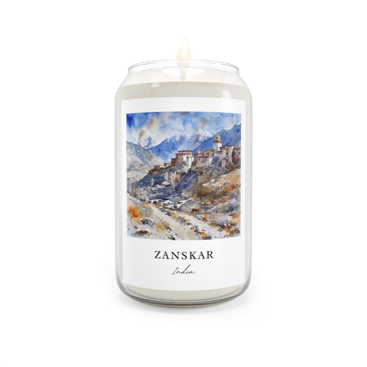 Zanskar, India scented soy candle