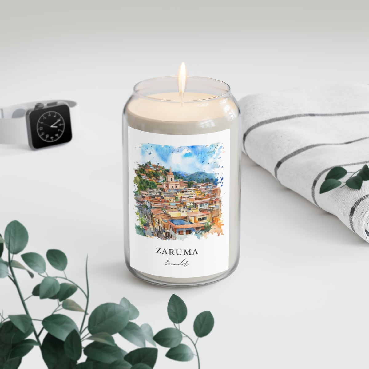 Zaruma, Ecuador scented soy candle