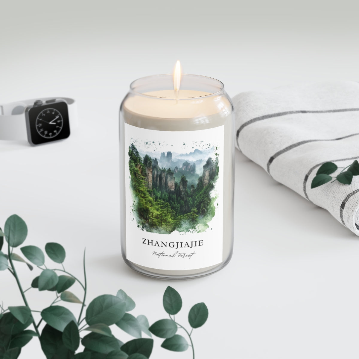 Zhangjiajie, National Forest scented soy candle