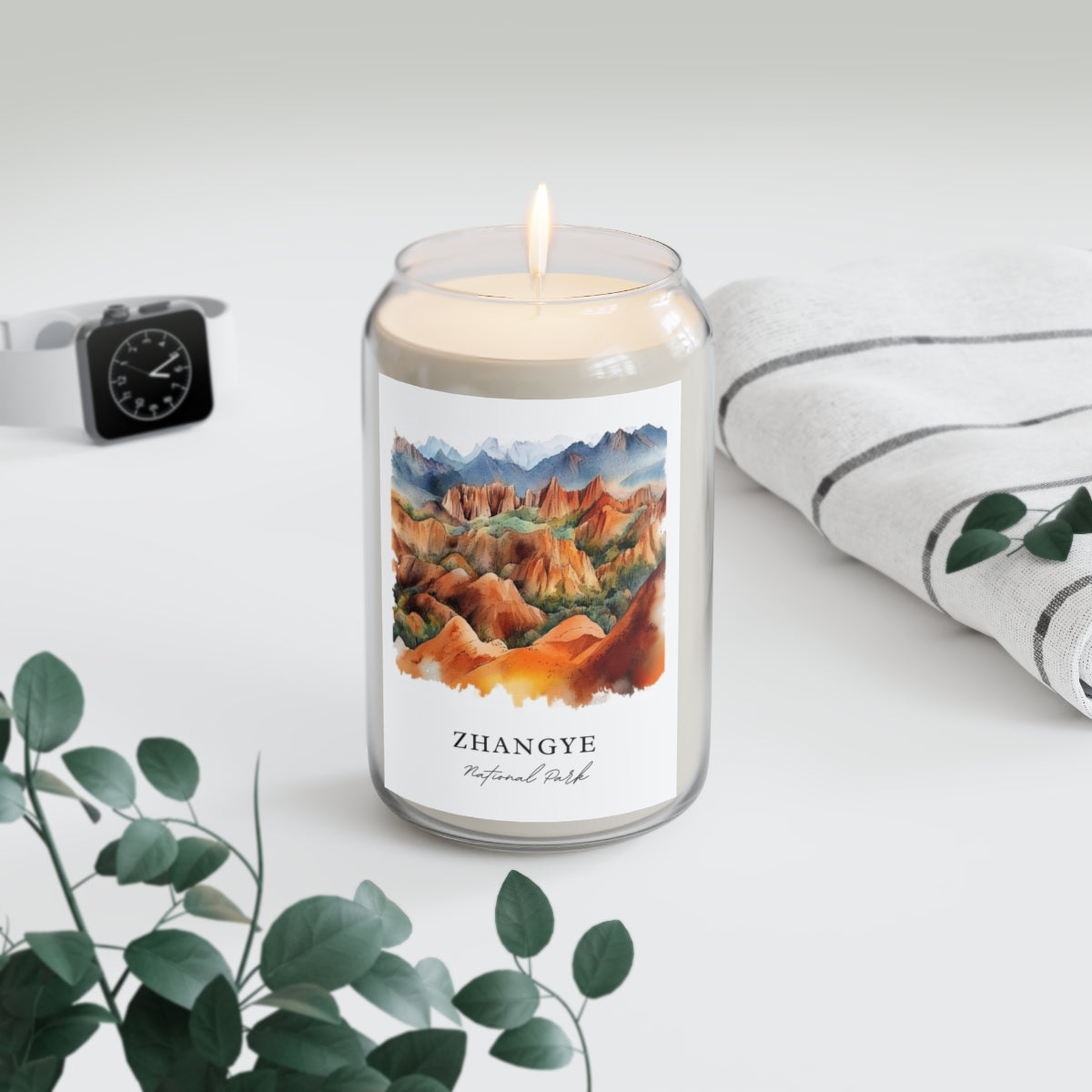 Zhangye, National Park scented soy candle
