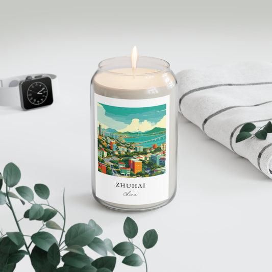 Zhuhai, China scented soy candle