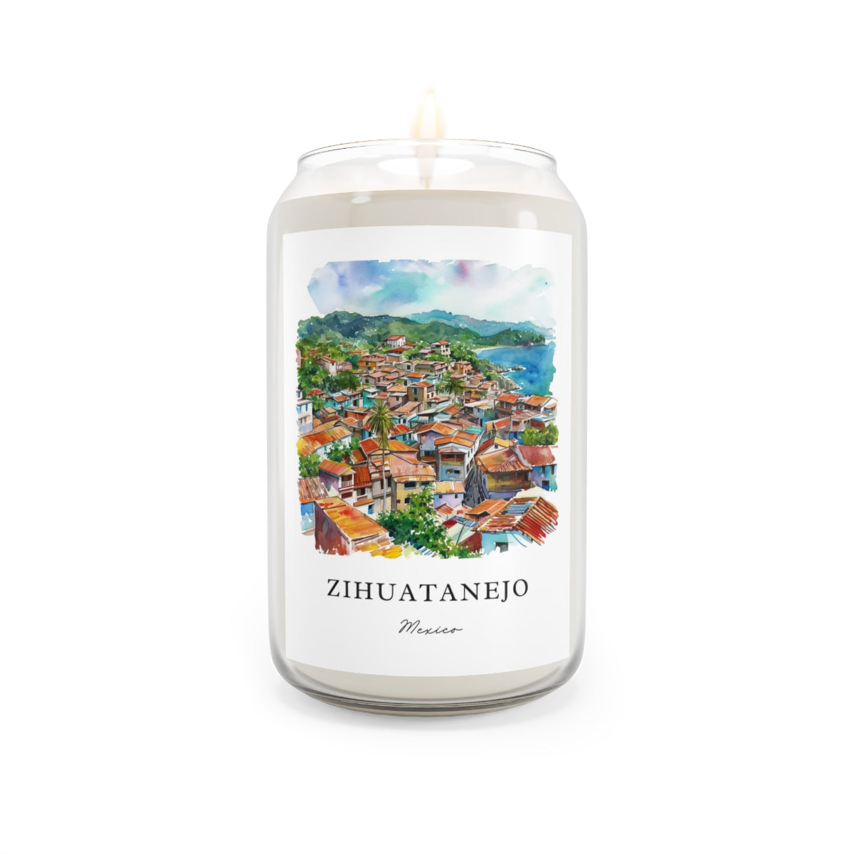 Zihuatanejo, Mexico scented soy candle