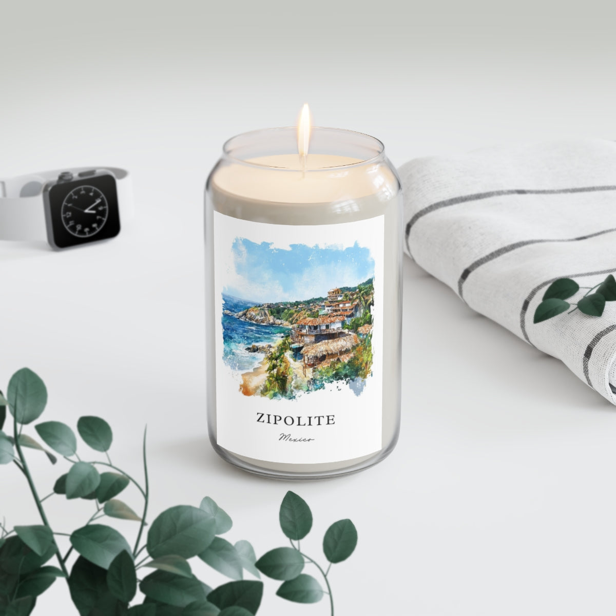 Zipolite, Mexico scented soy candle