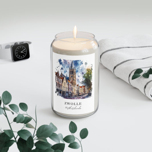 Zwolle, Netherlands scented soy candle